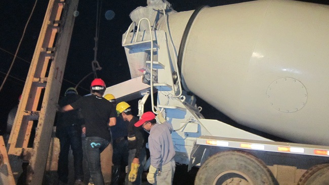 五公司柳武项目完成首桩灌注 - 文化新闻 - 中国